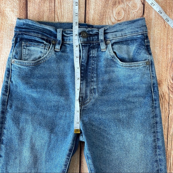 Levi’s SLIVER HIGH RISE SKINNY JEANS Stretch denim Ankle Length Size 25 x 30 - Picture 14 of 15